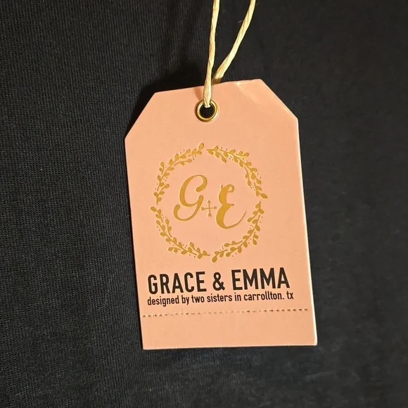 Grace And Emma Chic Black and White Long Sleeve Dress (2b) - Picture 3 of 4